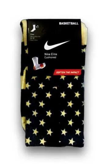 Gold Stars & Stripes Custom Elite Socks