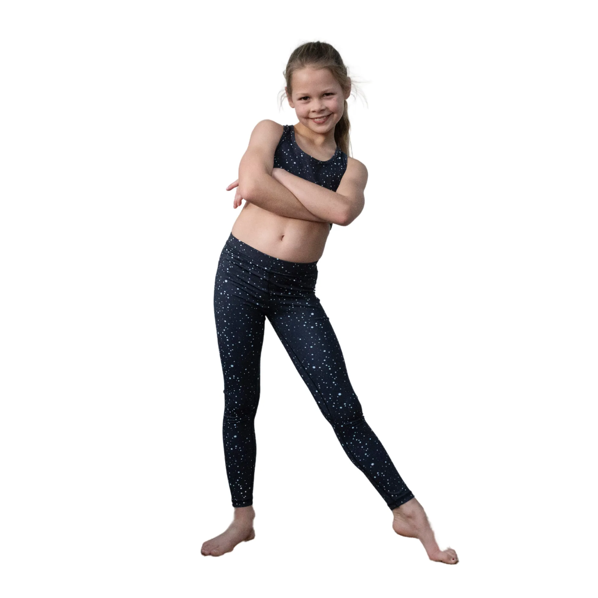 Halo Mini Me Leggings in Starry Night