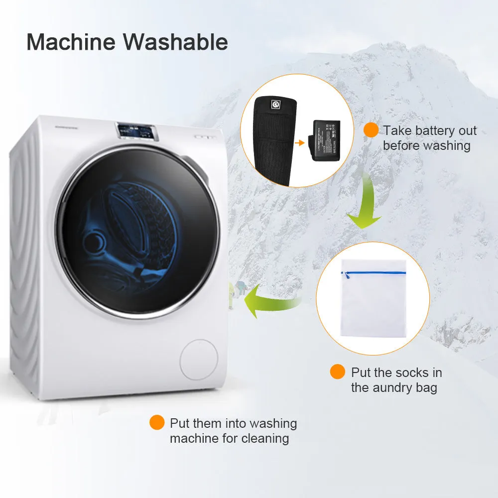 Heated Socks for Men and Women Rechargeable Battery Heated Socks