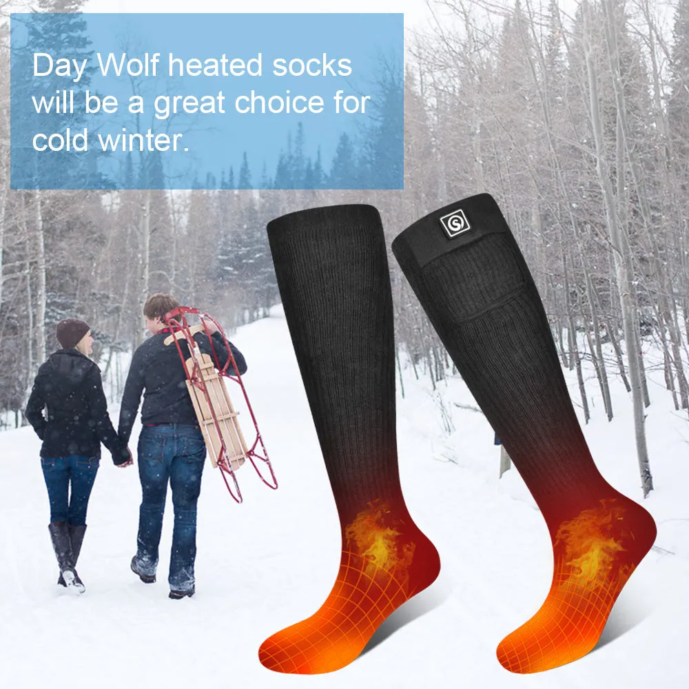 Heated Socks for Men and Women Rechargeable Battery Heated Socks