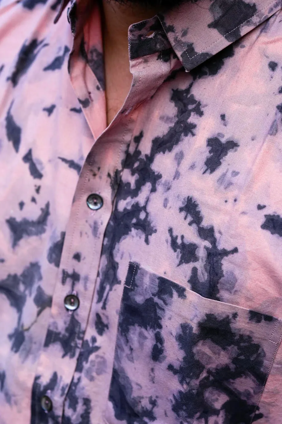 Heather- Men's Tie & Dye Shirt