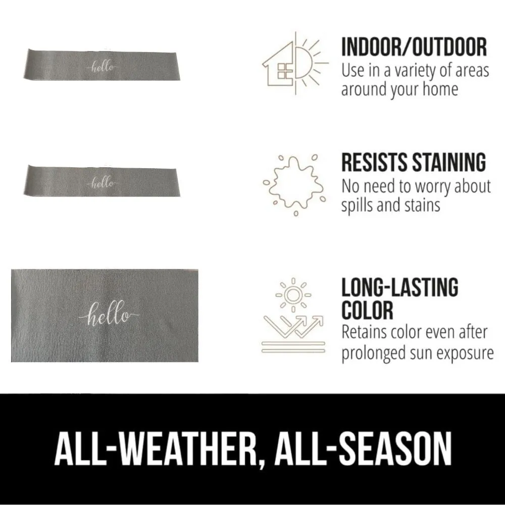 Homlly Hello BTO Condo Grip Door Mat