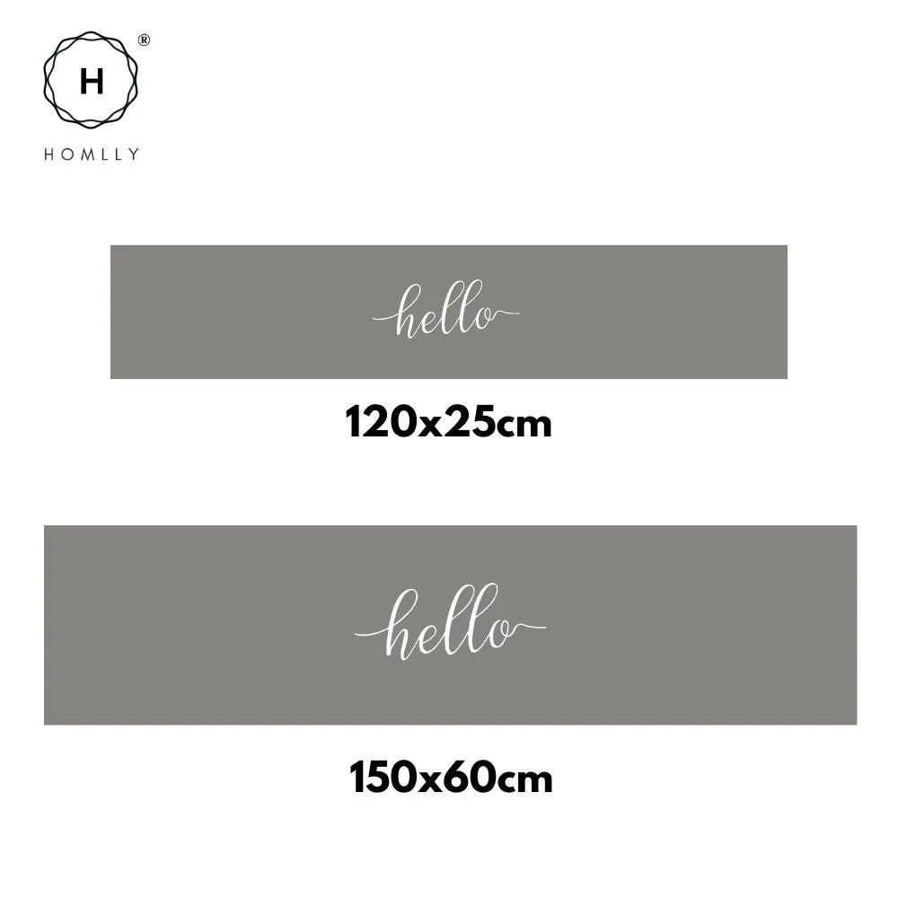 Homlly Hello BTO Condo Grip Door Mat