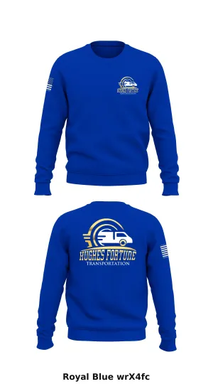 Hughes Fortune Transportation Store 1 Core Men's Crewneck Performance Sweatshirt - wrX4fc