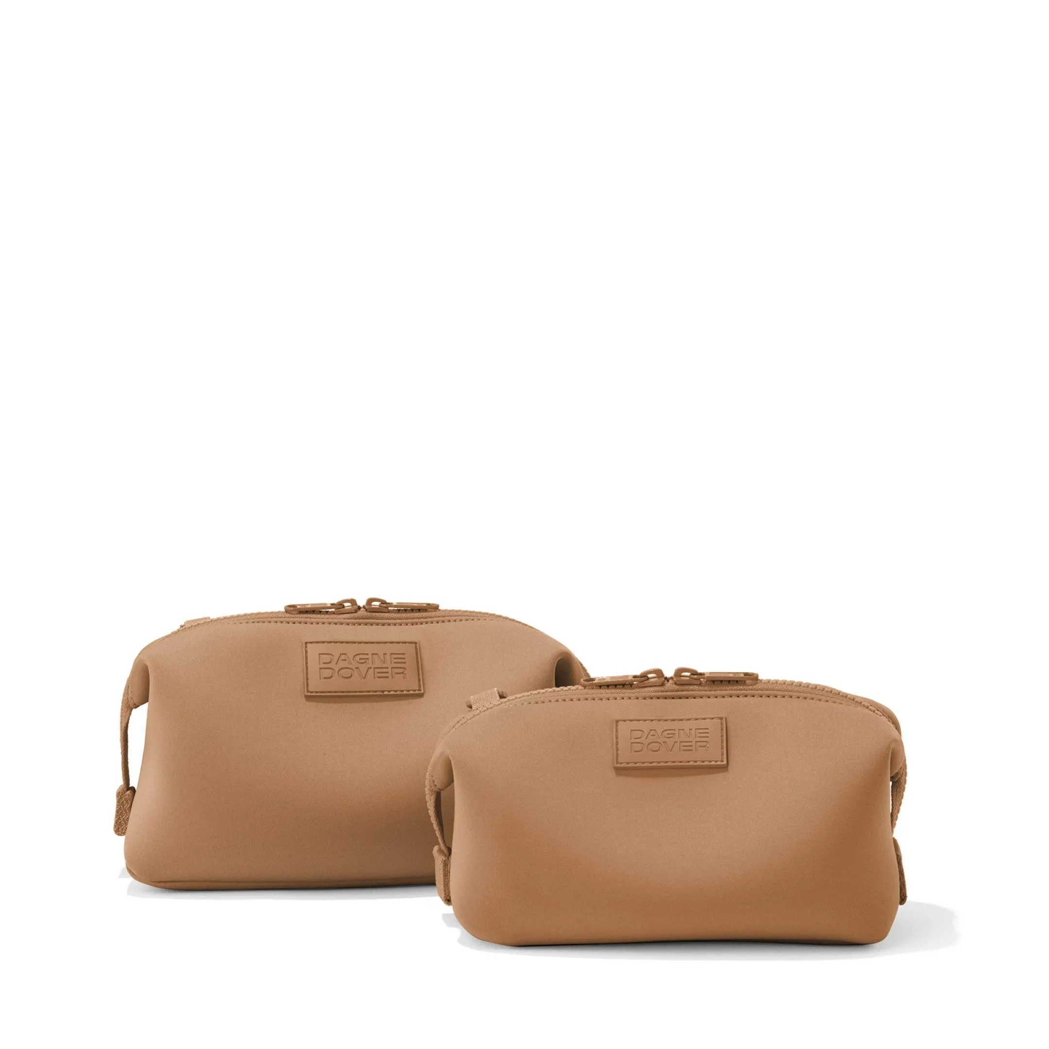 Hunter Toiletry Bag in Camel, Large