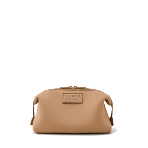 Hunter Toiletry Bag in Camel, Large