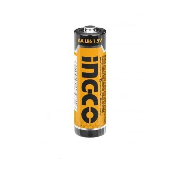 Ingco 4 Pieces 1.5V LR6 AA Alkaline Battery - HAB2A01