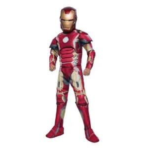 Iron Man Aaou Deluxe - Size 3-5