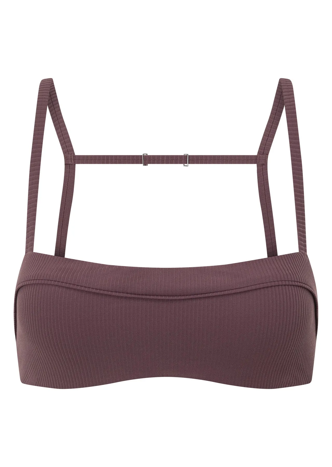 Irresistable Luxe Rib Sports Bra | Amethyst Shadow