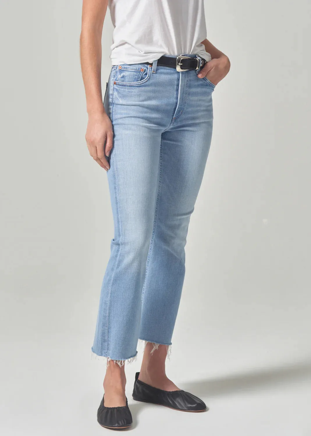 ISOLA MID RISE CROPPED BOOT IN SPLENDOR