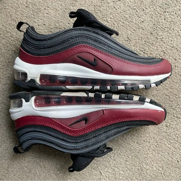 Kids Black and Red Sneakers