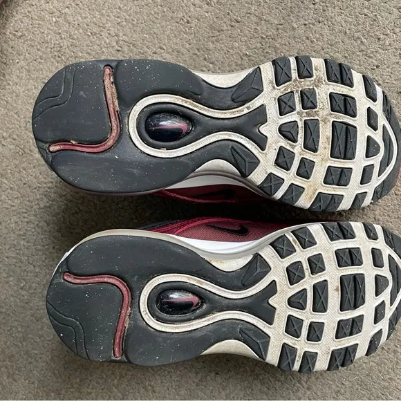 Kids Black and Red Sneakers