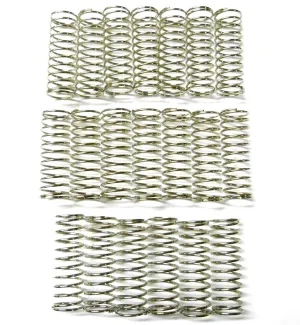 L11362 RC Monster Truck Shock Absorber Damper 45mm Spring 1/10 Silver x 20 16mm