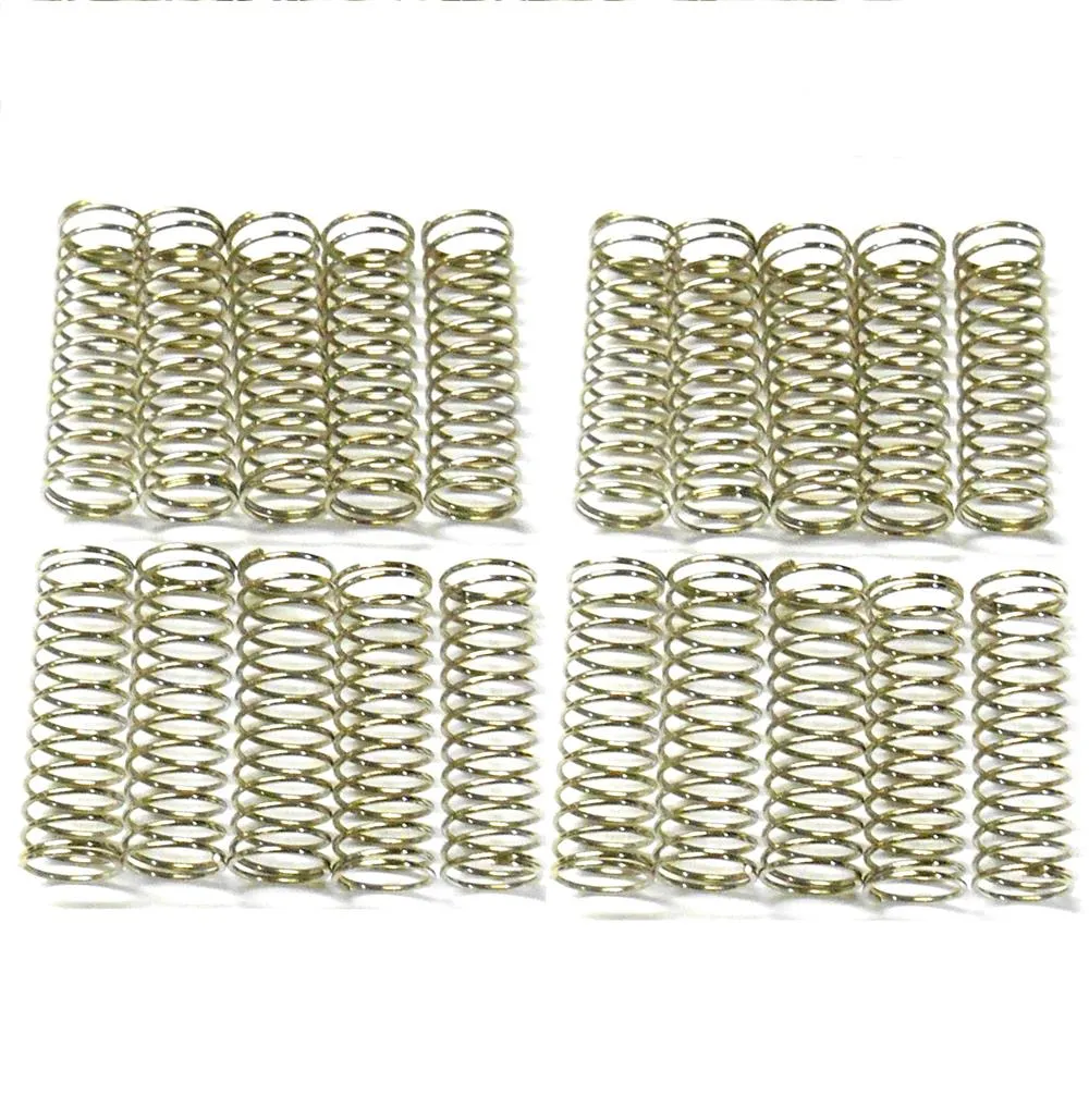 L11363 RC Monster Truck Shock Absorber Damper 50mm Spring 1/10 Silver x 20 16mm