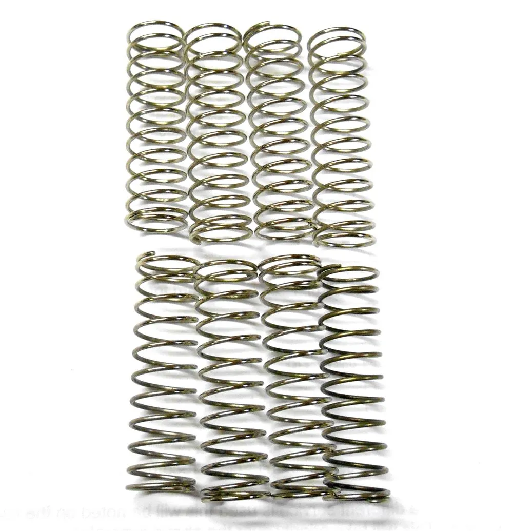 L11372 RC Car Buggy hock Absorber Damper 55mm Spring 1/10 Silver x 8 16mm
