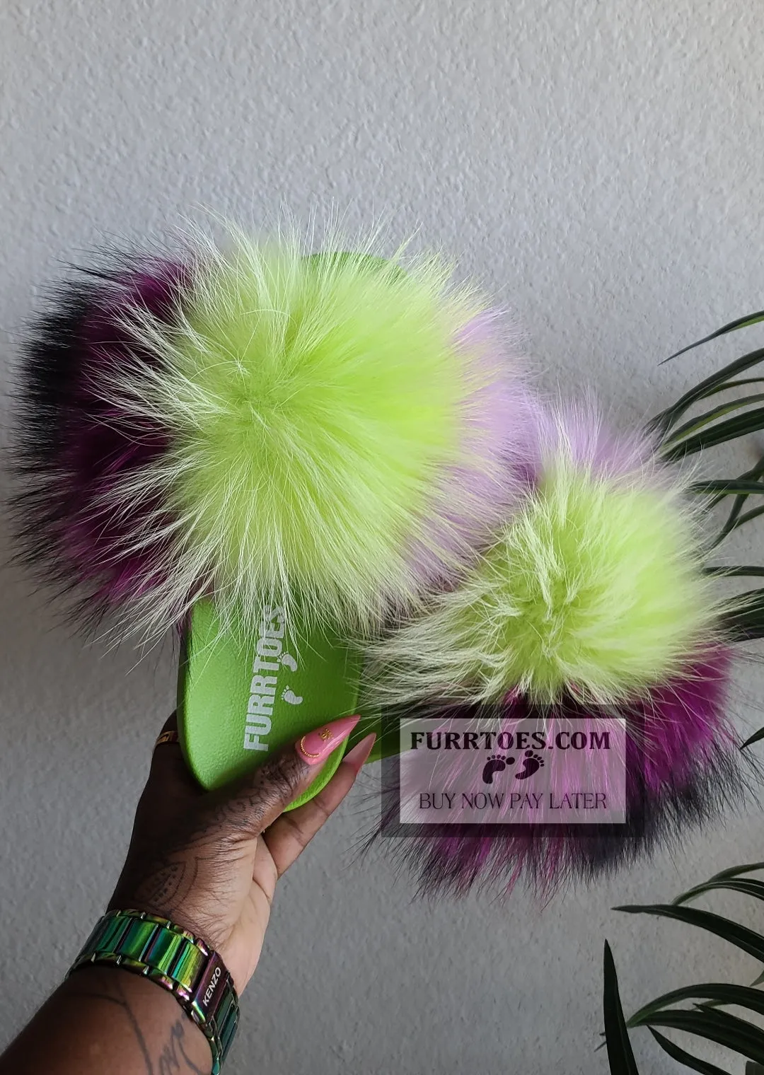 Lavender Prophet- Green Soles