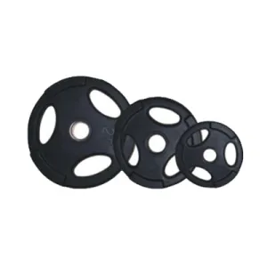 LIFE SPORT OLYMPIC RUBBER GRIP PLATE 35LB