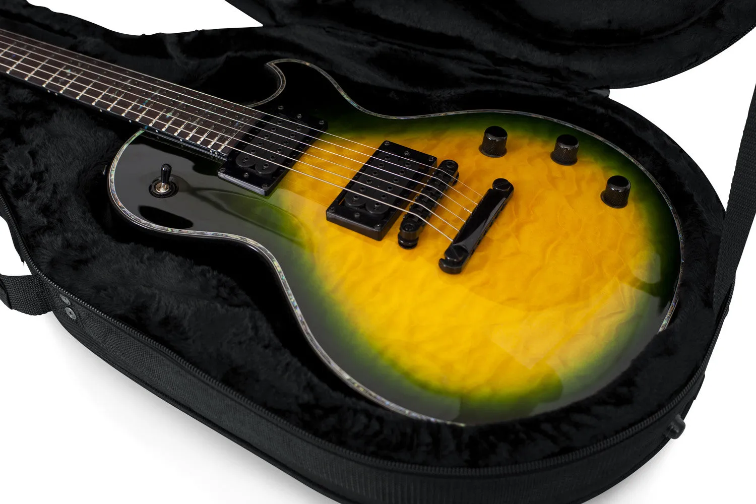 Lightweight Case for Single Cutaway Electrics like Gibson Les Paul