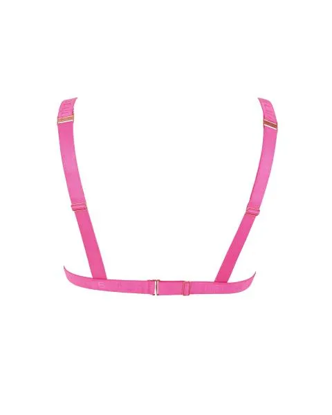Lilia Mesh Non-wired Bra - Fandango Pink -