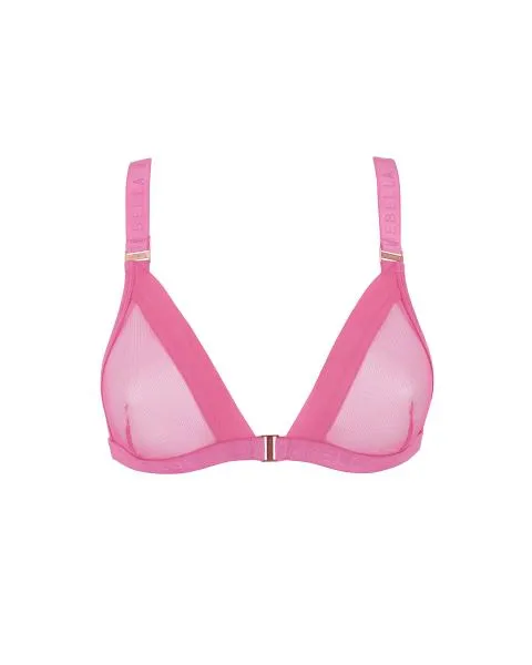 Lilia Mesh Non-wired Bra - Fandango Pink -
