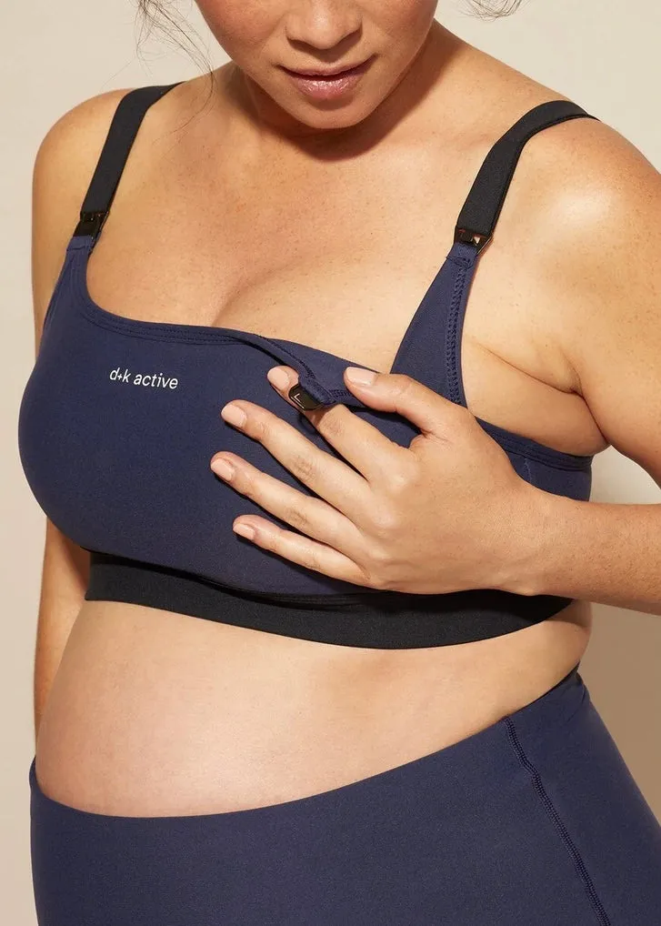 Lily Navy Maternity Bra
