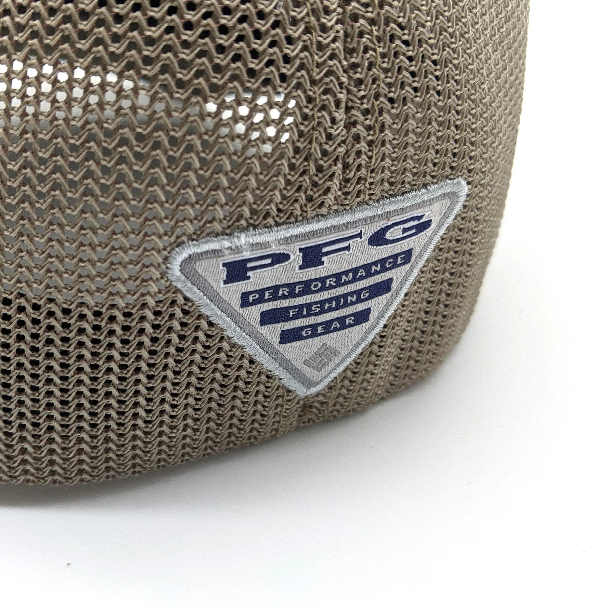 LIMITED EDITION: Columbia PFG Fitted Flag Hat, Brown Brim