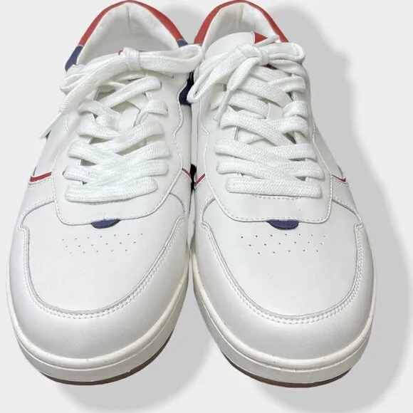 MADEWELL Court Sneakers in Leather, New Without Box