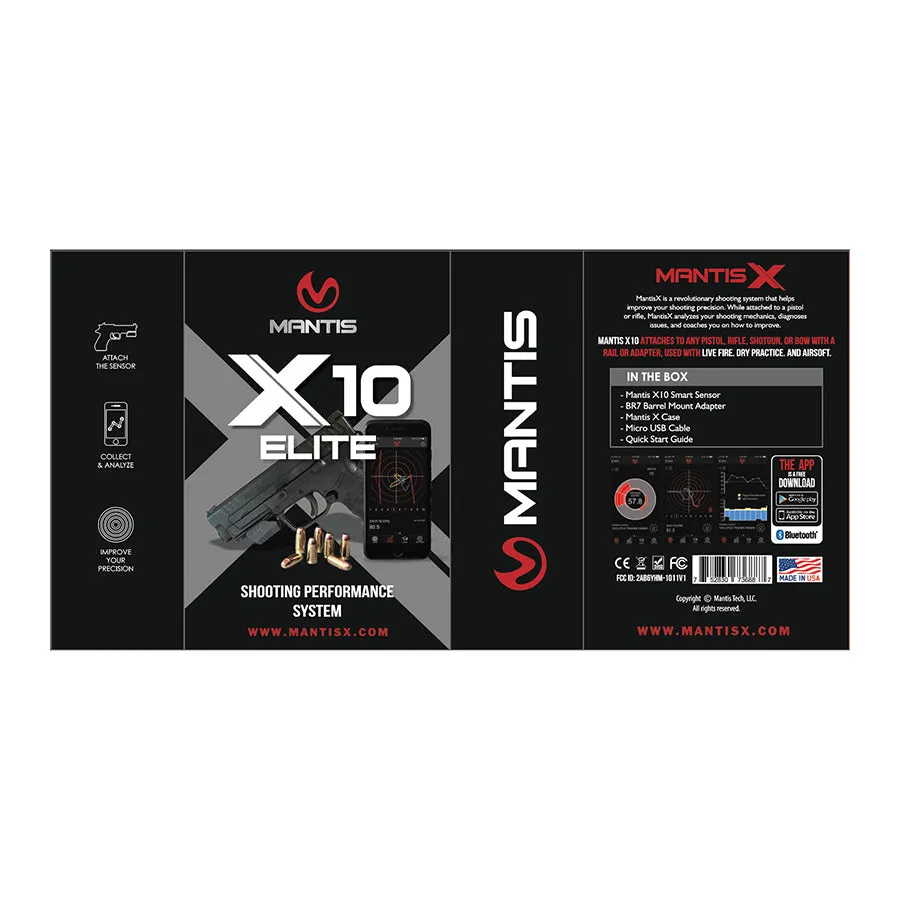 Mantis X10 Elite Shooting Performance System