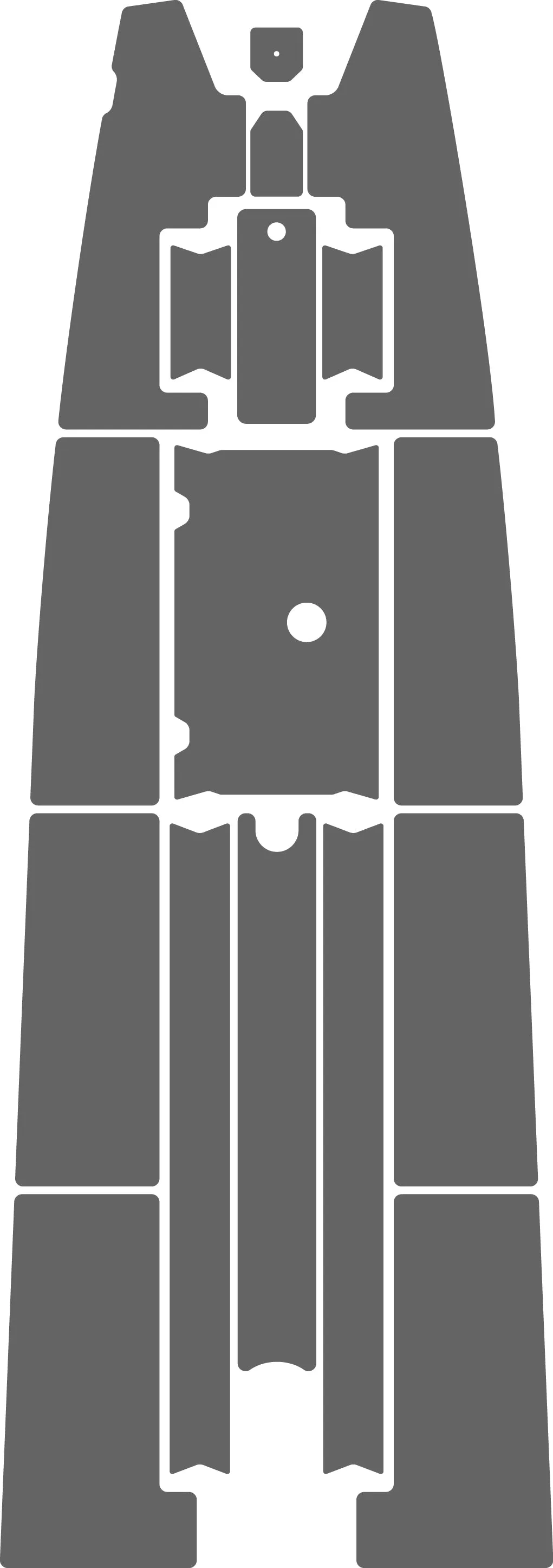 Melges 20 EVA Foam Non-Skid Kit (Embossed)