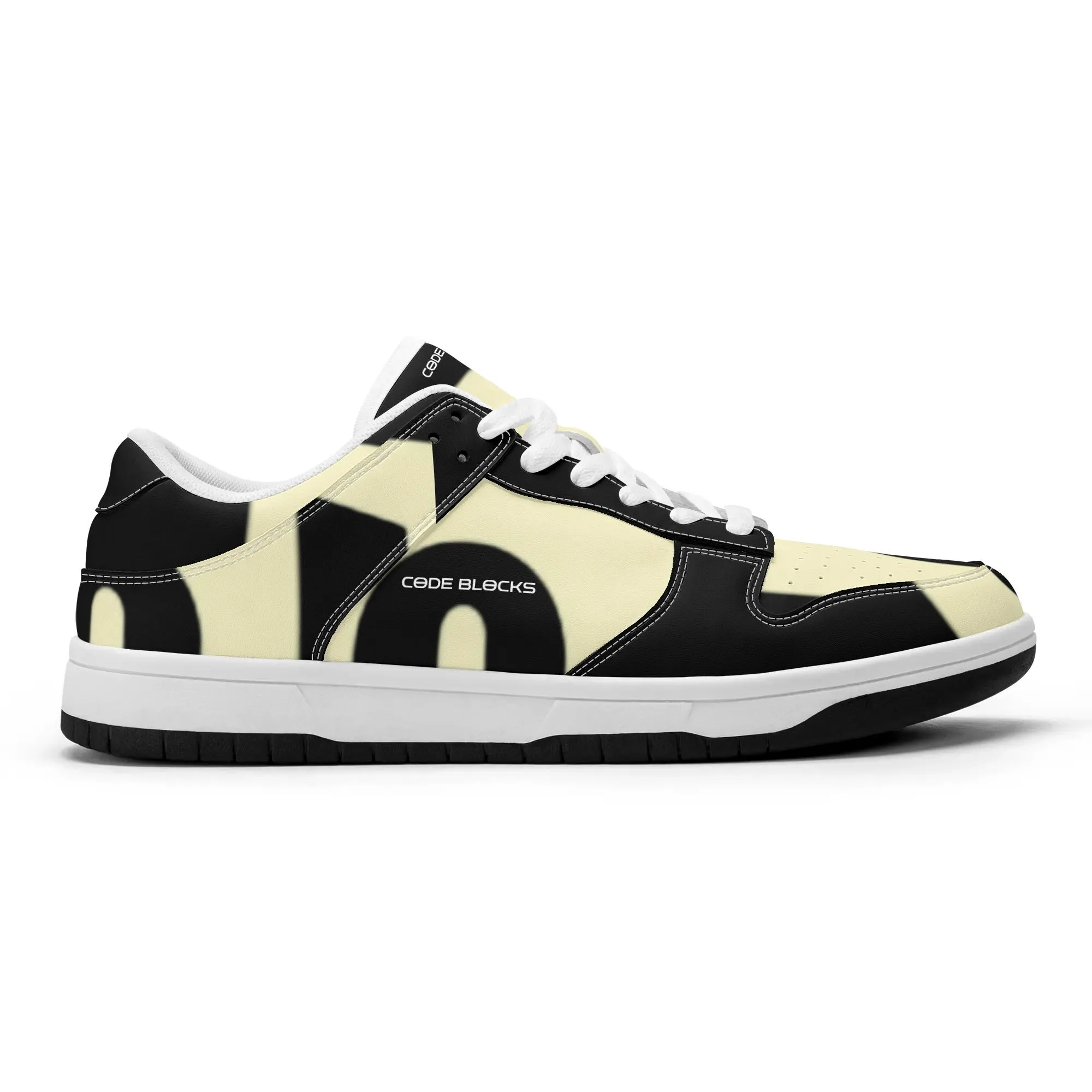 Mens Dunk Stylish Low Top Leather Sneakers