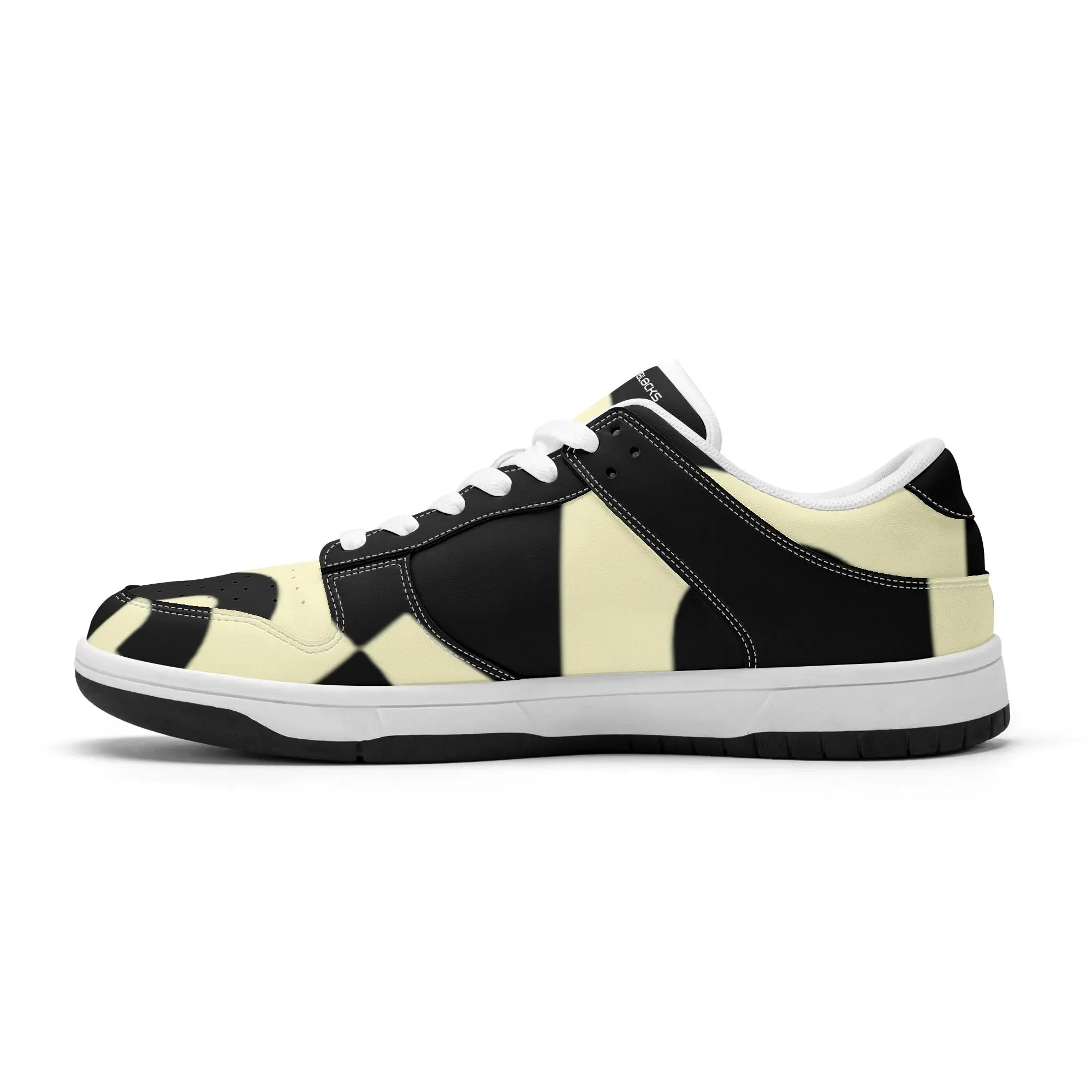 Mens Dunk Stylish Low Top Leather Sneakers