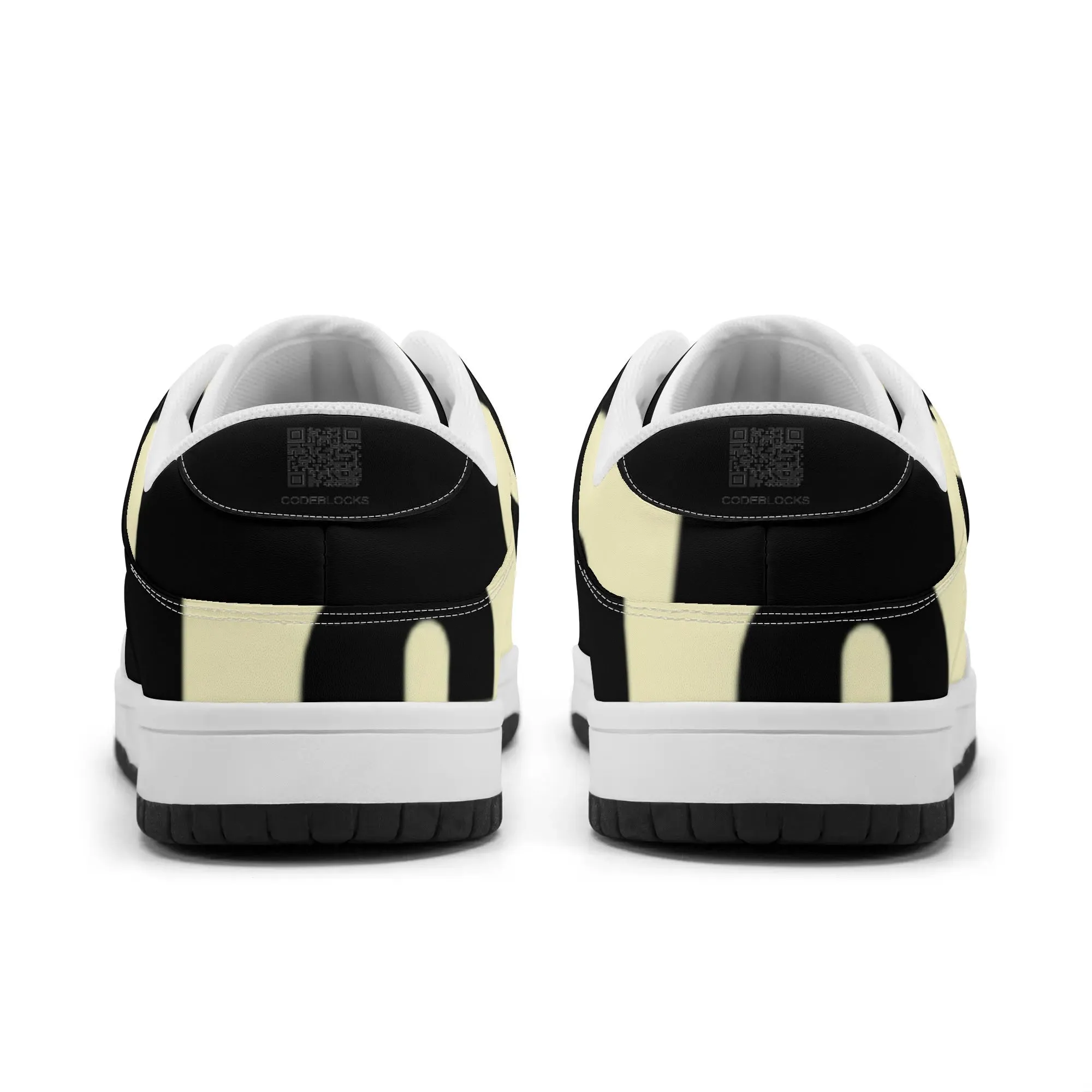 Mens Dunk Stylish Low Top Leather Sneakers