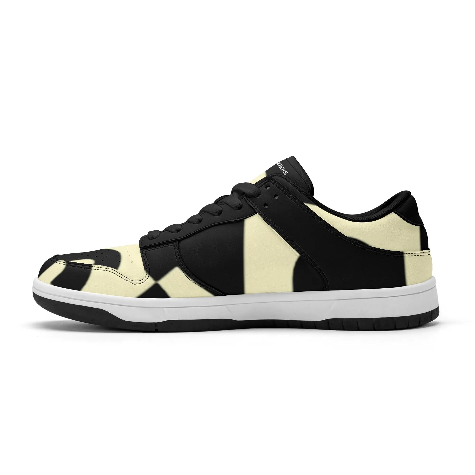 Mens Dunk Stylish Low Top Leather Sneakers