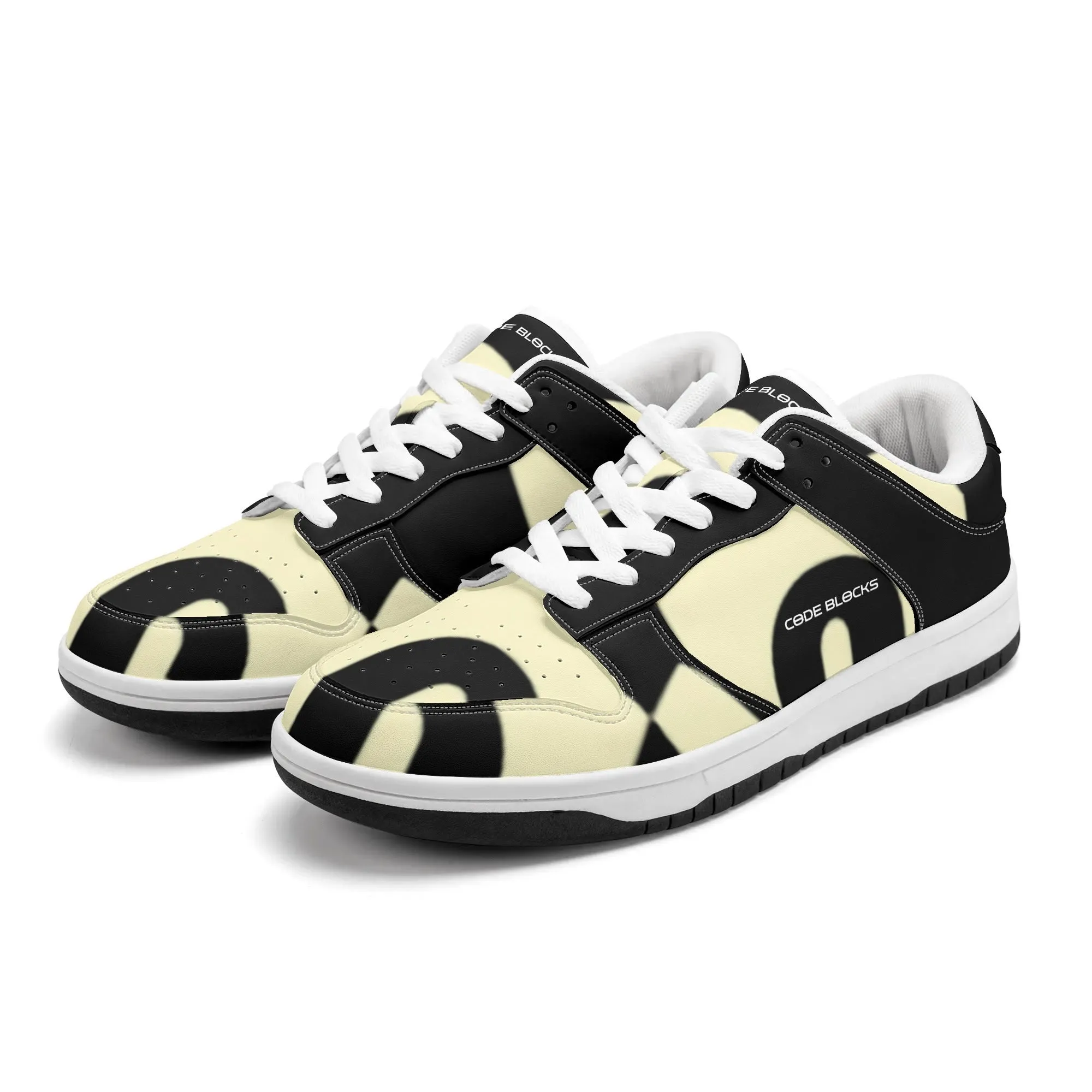 Mens Dunk Stylish Low Top Leather Sneakers