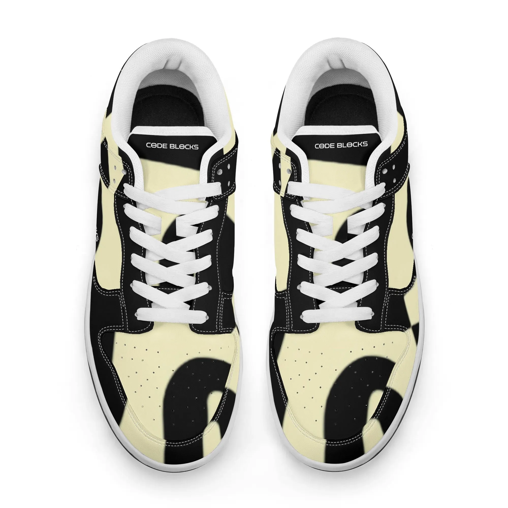 Mens Dunk Stylish Low Top Leather Sneakers