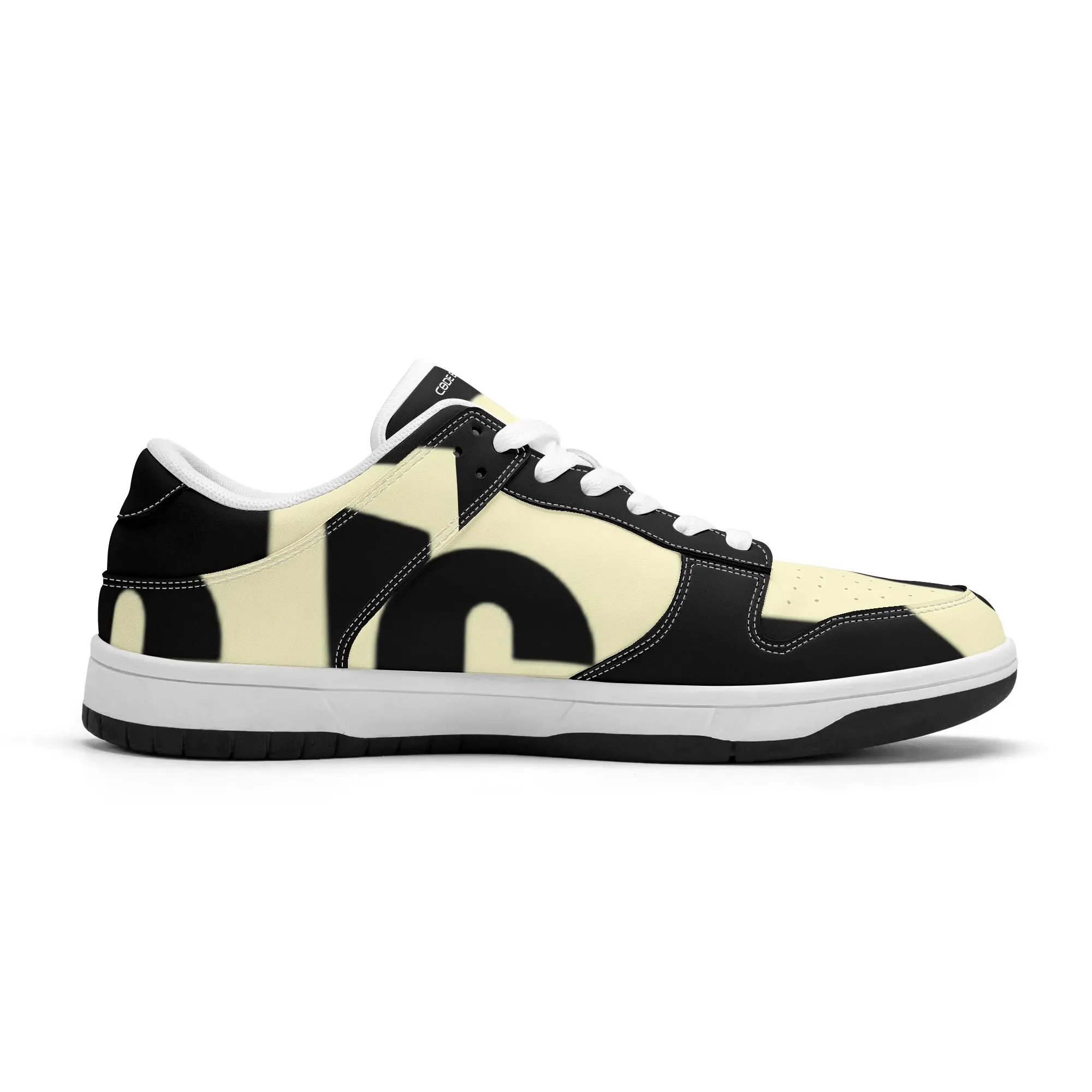 Mens Dunk Stylish Low Top Leather Sneakers