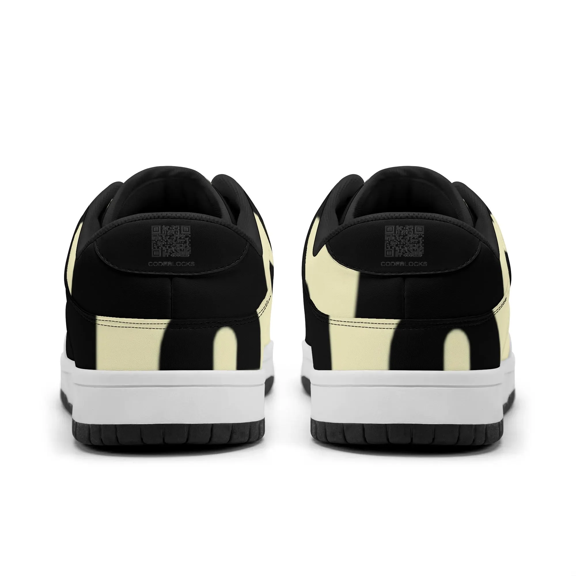 Mens Dunk Stylish Low Top Leather Sneakers