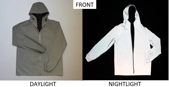 MEN'S FULLY REFLECTIVE LIGHTWEIGHT RUNNING JACKET