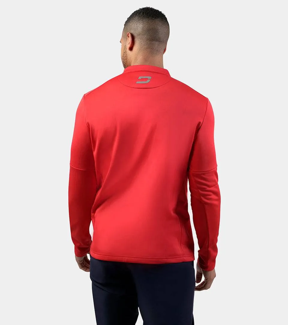 MENS ULTRA FIT MIDLAYER - RED