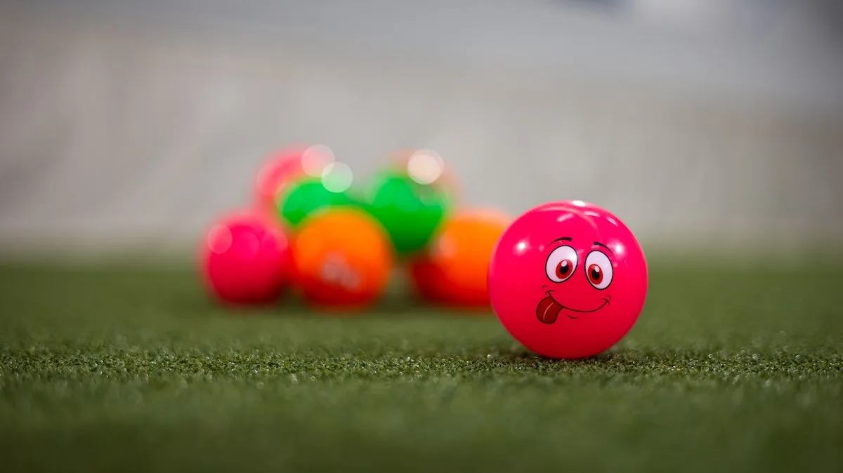 Mercian Soft Emoji Ball Pink Tongue Out