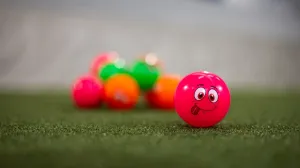 Mercian Soft Emoji Ball Pink Tongue Out