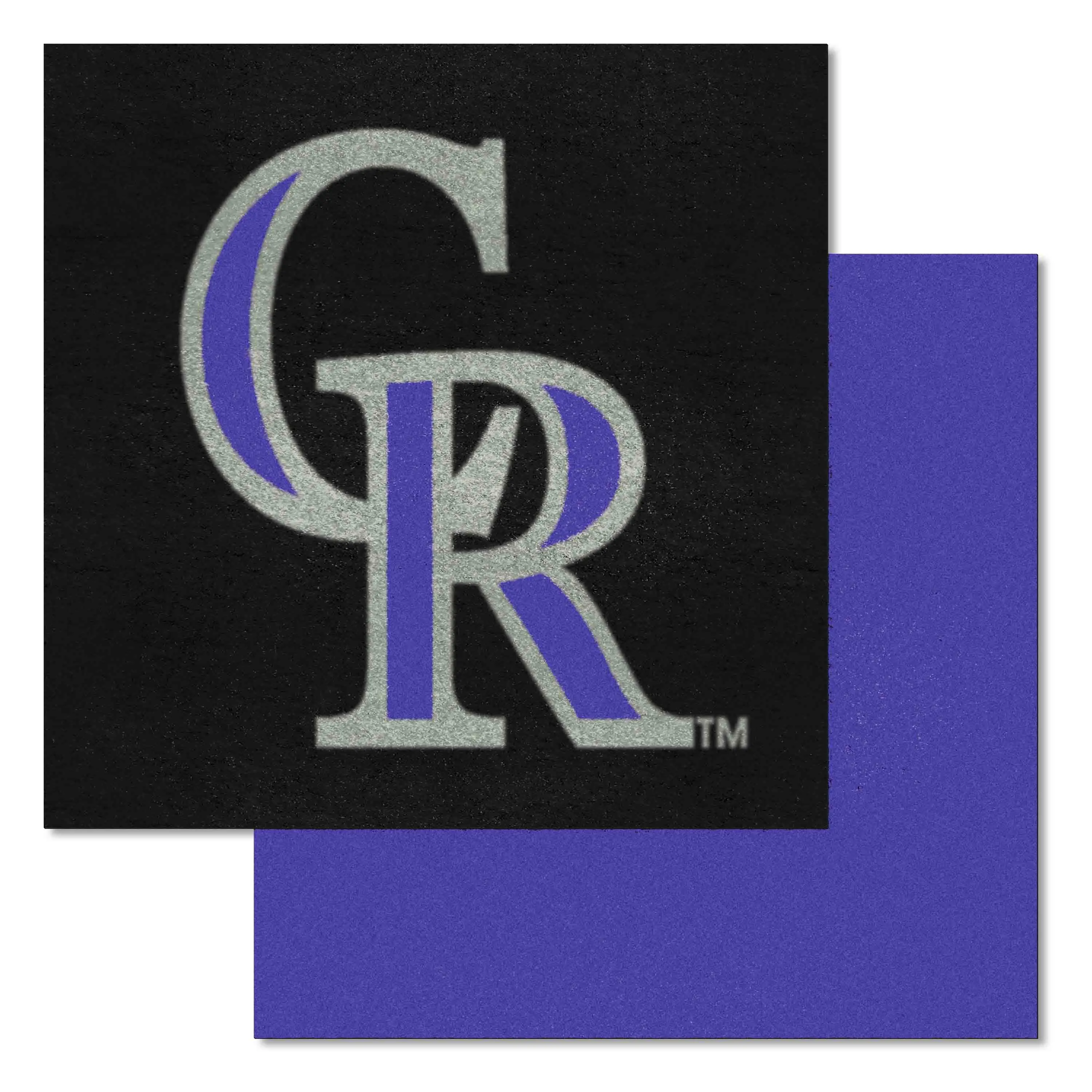 MLB - Colorado Rockies Team Carpet Tiles