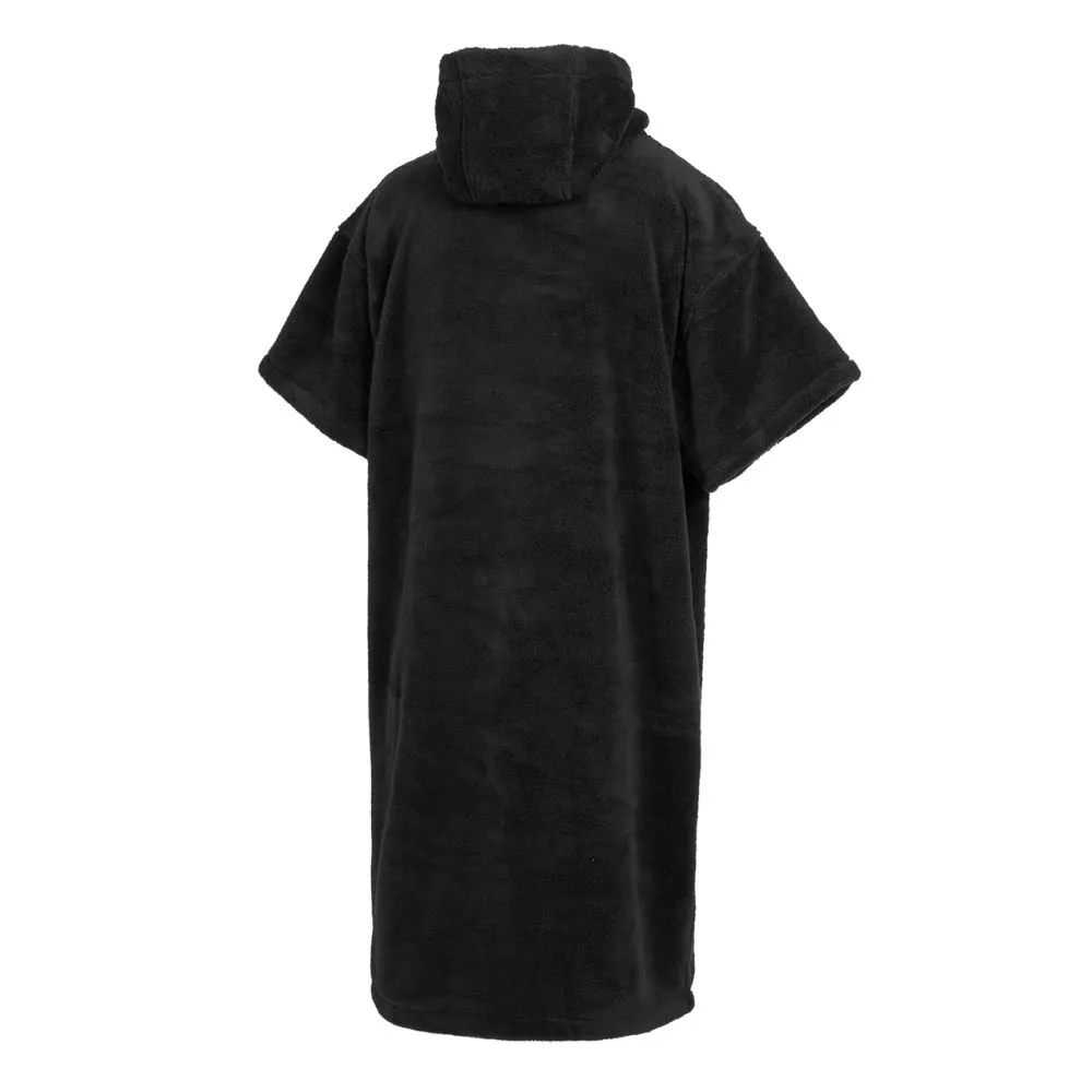 MYSTIC TEDDY PONCHO BLACK