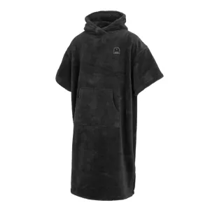 MYSTIC TEDDY PONCHO BLACK