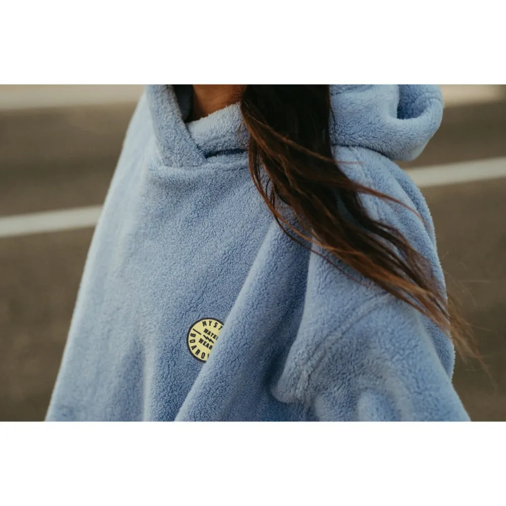 MYSTIC TEDDY PONCHO PASTEL LILAC
