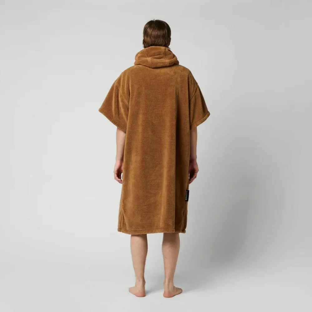 MYSTIC TEDDY PONCHO SLATE BROWN