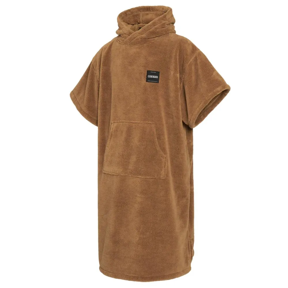 MYSTIC TEDDY PONCHO SLATE BROWN