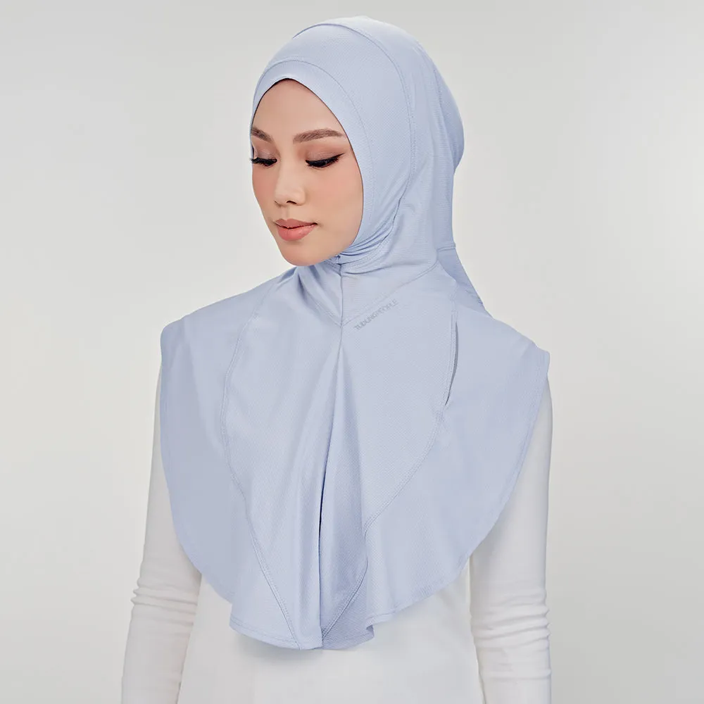 (Nano) Najwa Sport Hijab - Sky High