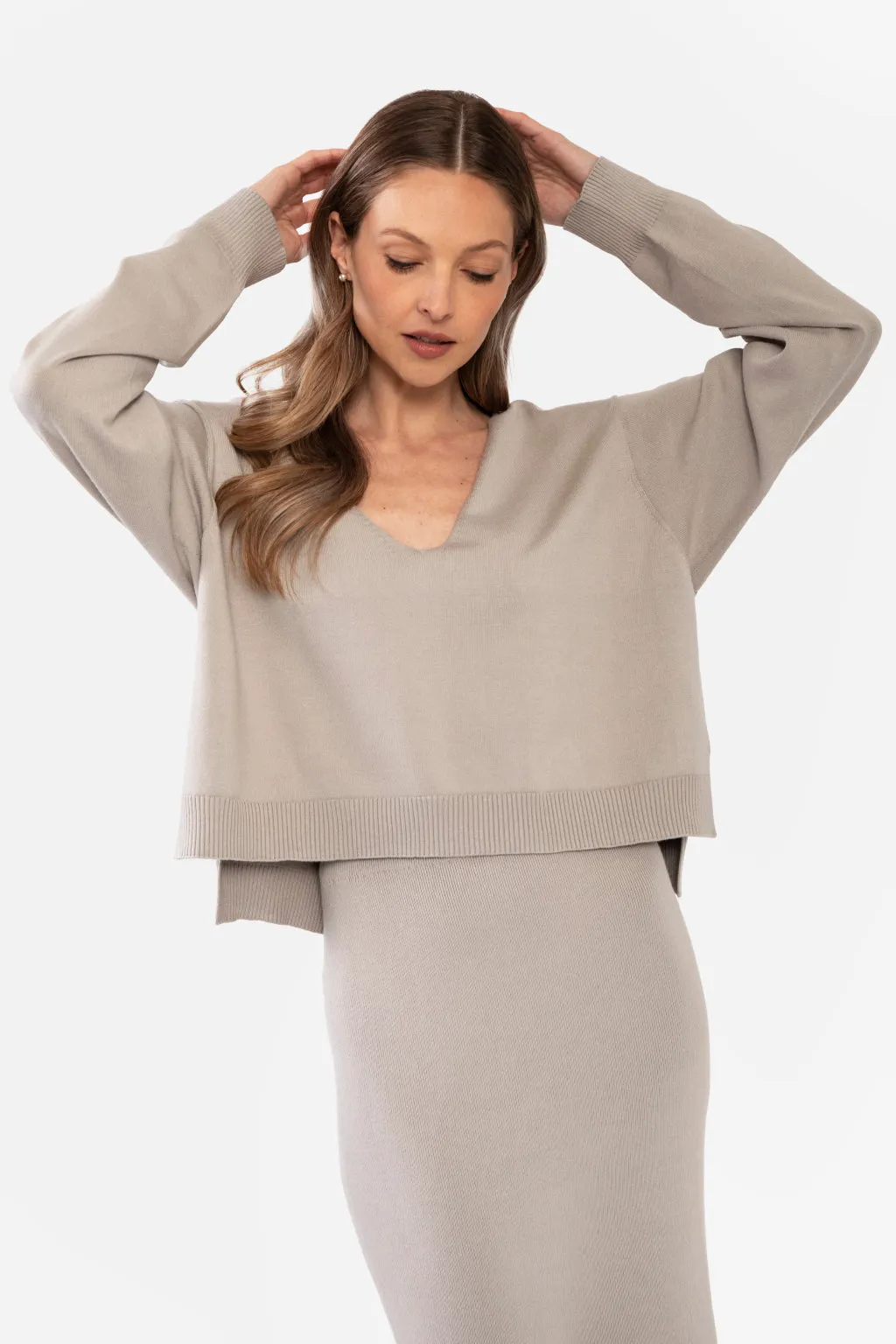 NATALIYA PENCIL SKIRT - LODEN GREEN