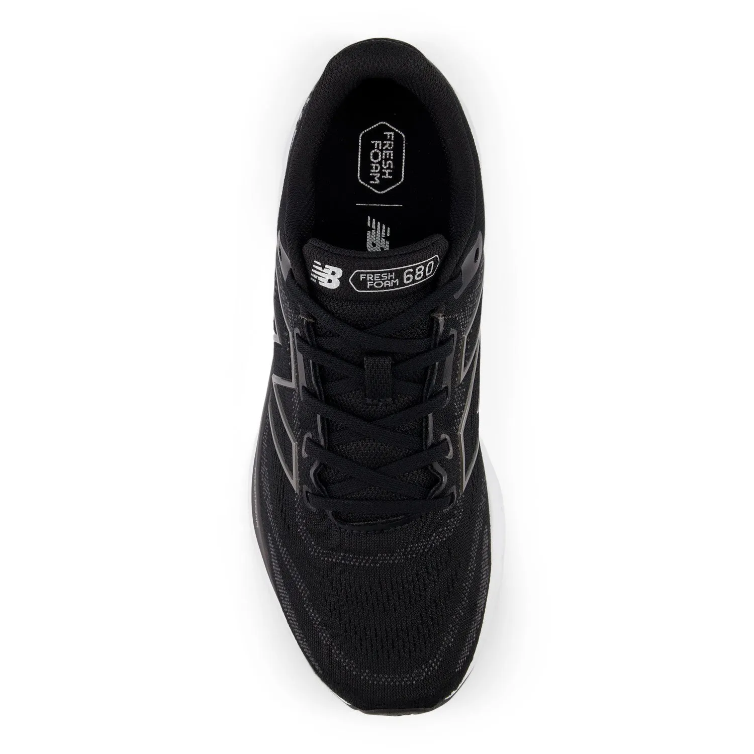 New Balance Men's Fresh Foam 680 v8 Running Shoes in BLACK